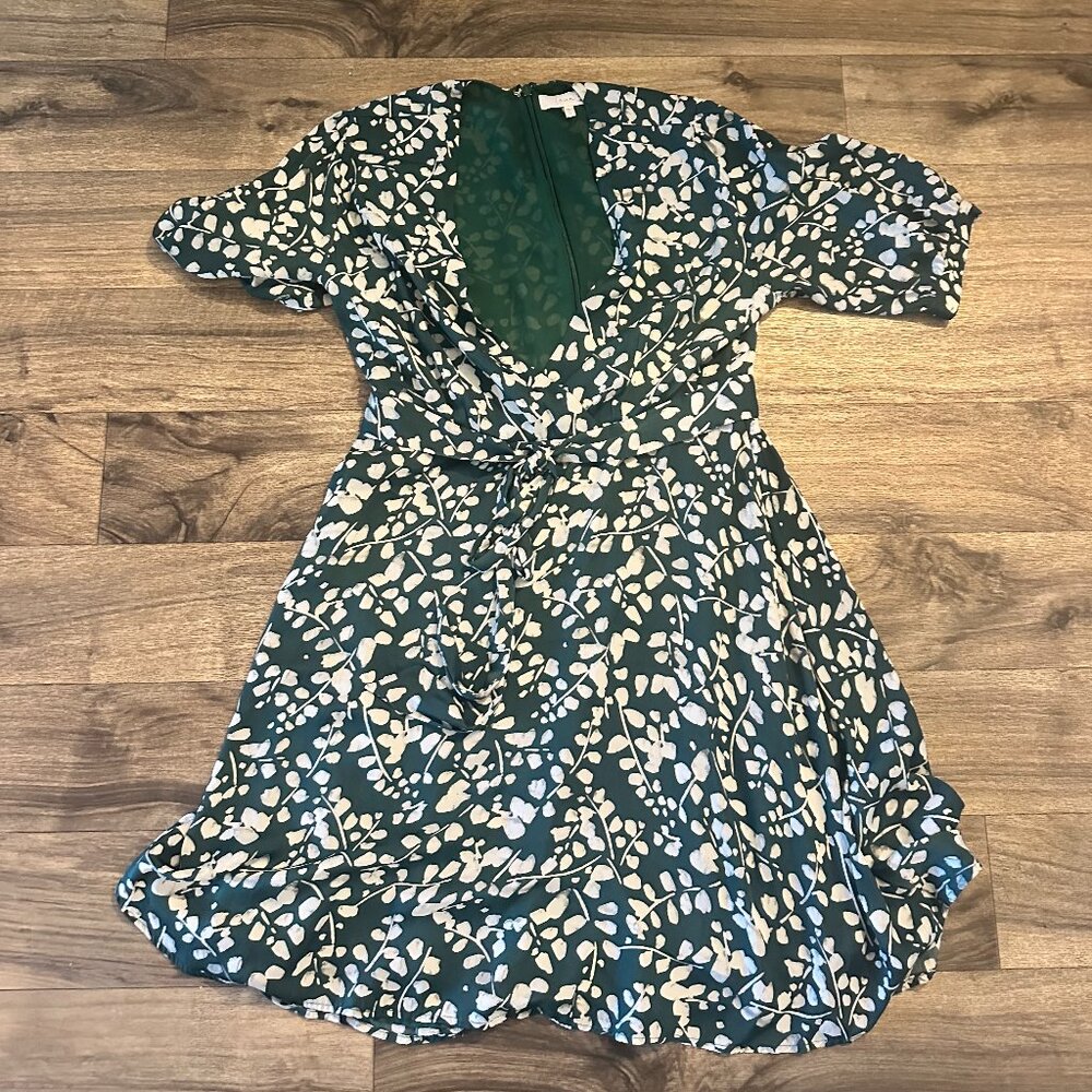 Louna RTR Teal Wrap Dress